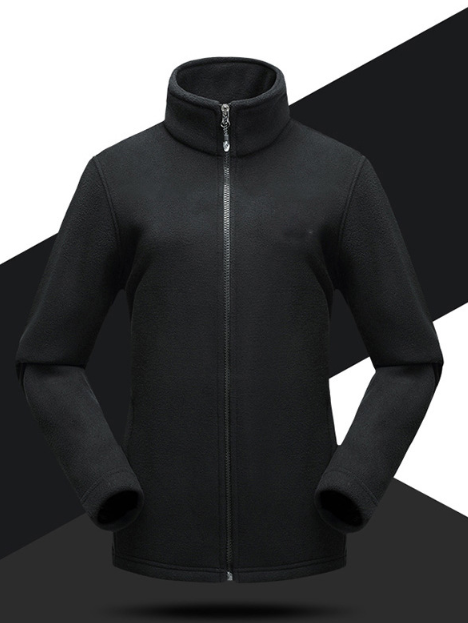 Outdoor Polar Fleece Breathable Windbreaker Shell Jacket