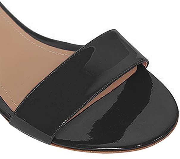 YDN Womens Chic Block Low Heel Sandals