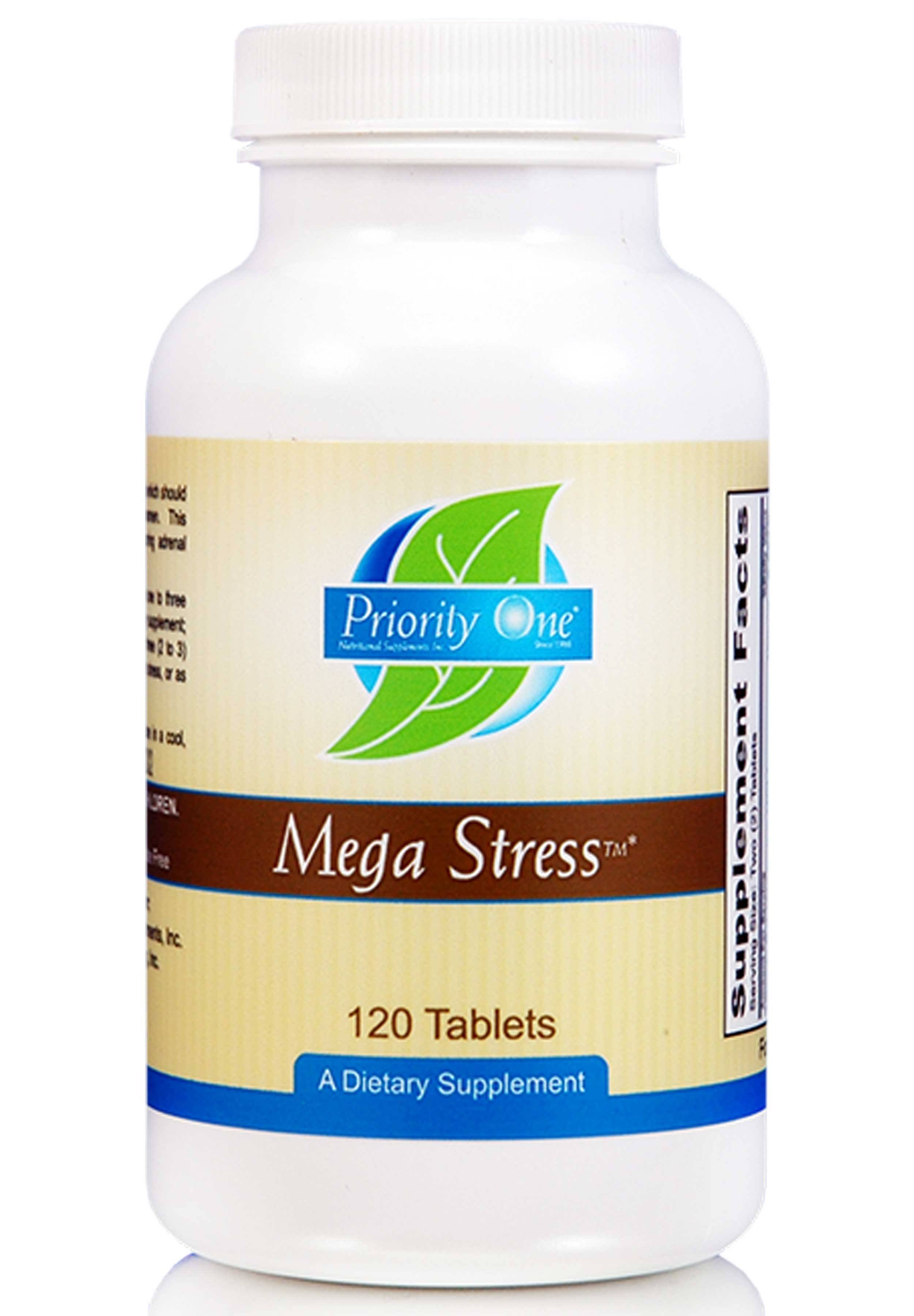 Priority One - Mega Stress - 120 Tablets