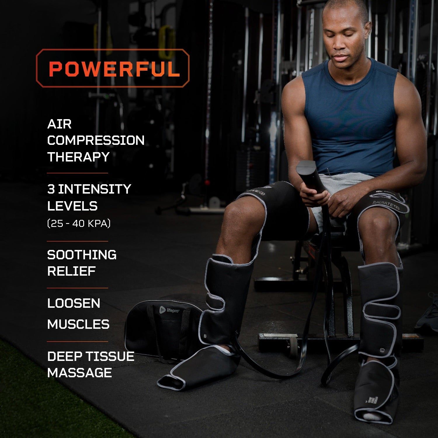 Lifepro Radiate X Thigh, Calf and Foot Massager