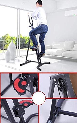 CHENXU Up Down Swing Stepper Stepper Vertical Climber- Black