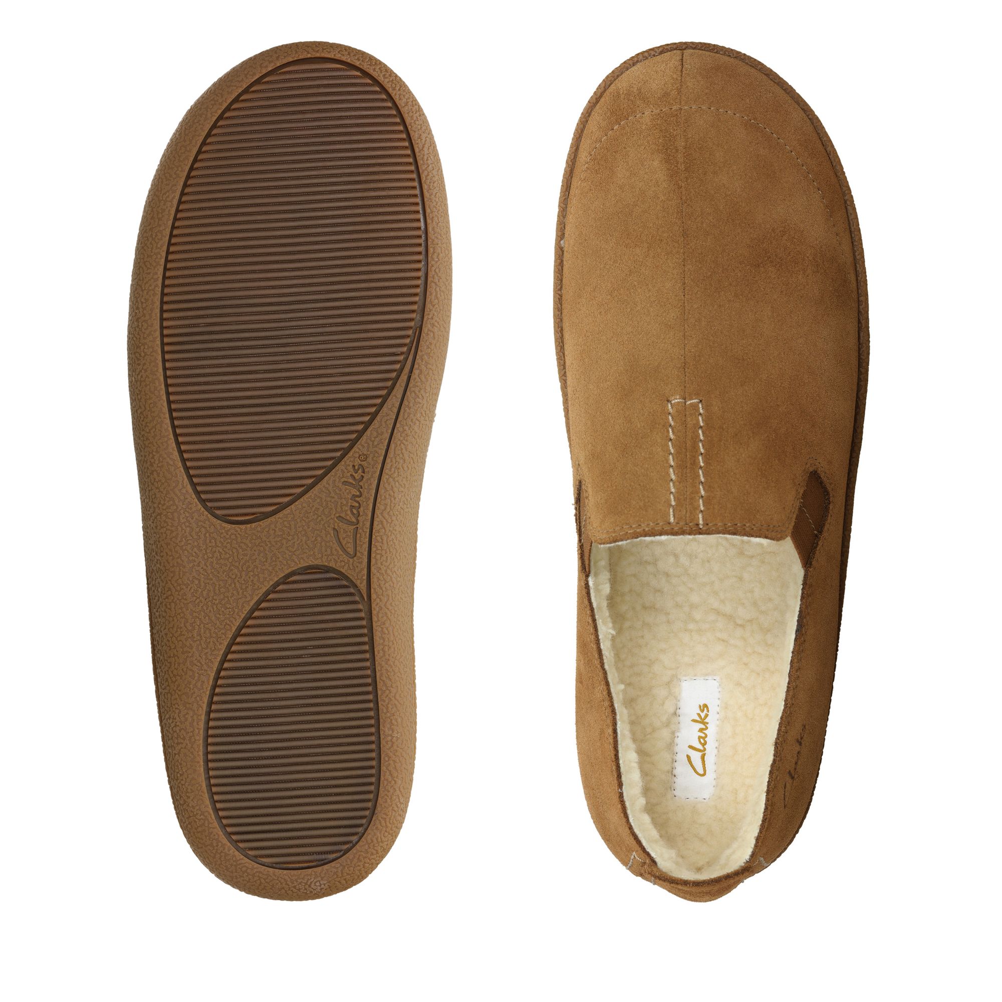 Men  Home Mocc Tan Suede