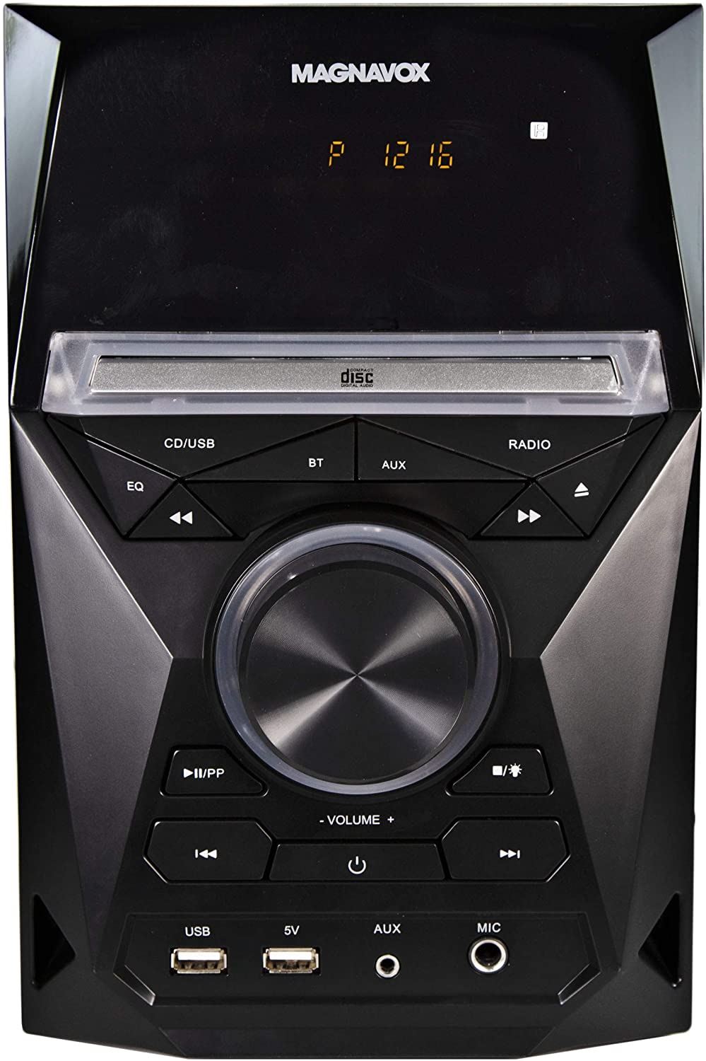 Magnavox MM441 3-Piece CD Shelf System with Digital PLL FM Stereo Radio