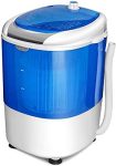 Washing Machine with Spin Dryer, Washing Capacity 5.5lbs, Electric Compact Laundry
