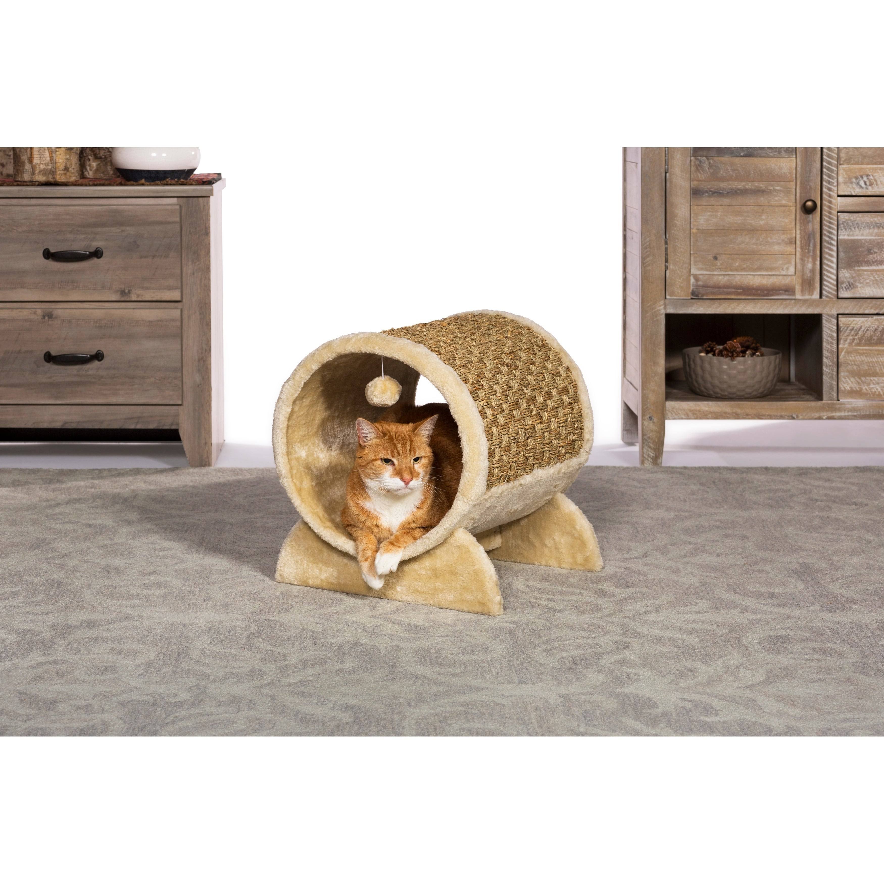 Prevue Pet Products Kitty Power Paws Plush Cozy Tunnel 7383