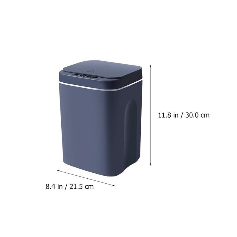 Trash Bin Kitchen Household USB Charging Smart Trash Can Automatic Induction Dustbin With Lid