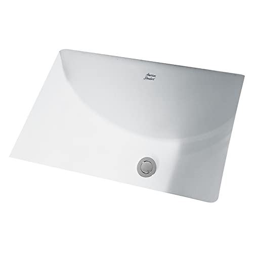 Ceramic undermount Rectangular Bathroom sink, 23.63�� L x 16.63�� W x 8.25�� H,