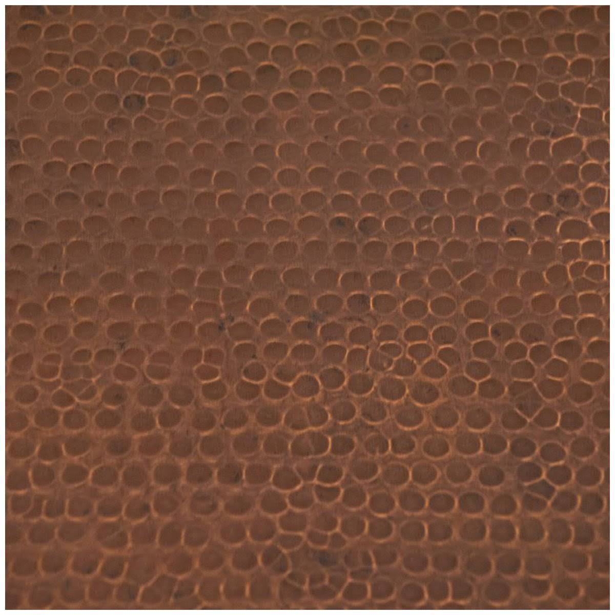 Premier Copper Products Tts30db 30x22 Square Hammered Copper Table Top