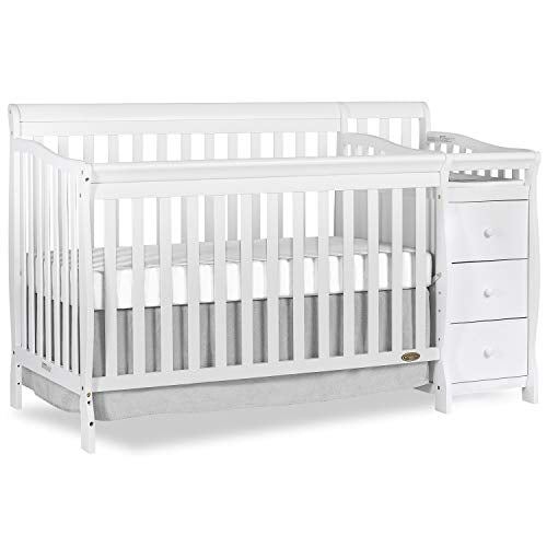 Brody Convertible Crib with Changer, Greenguard Gold Certified