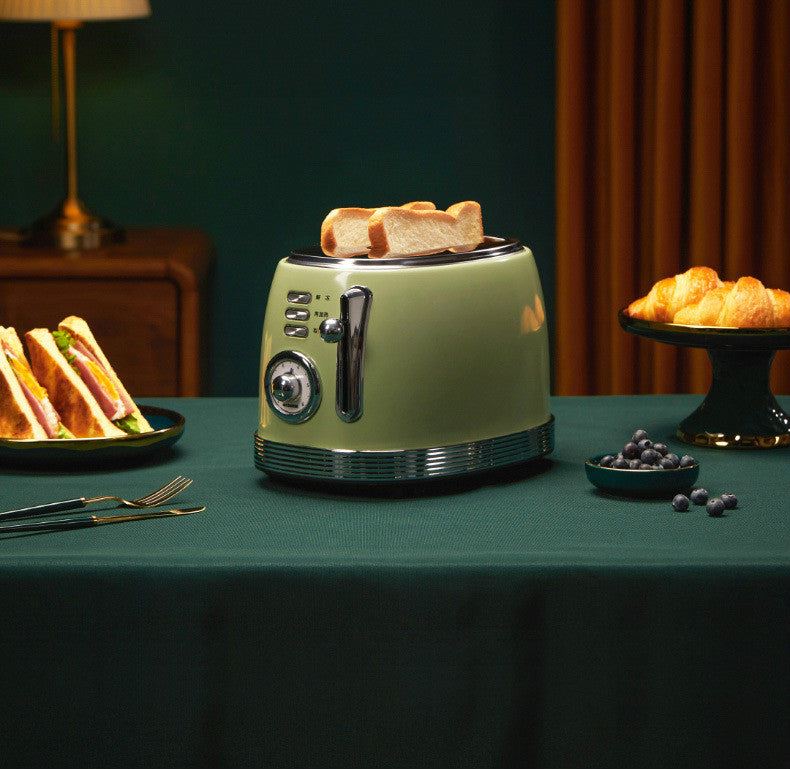 Automatic Retro toaster Bread machine Multifunctional breakfast 38mm grill Sandwich