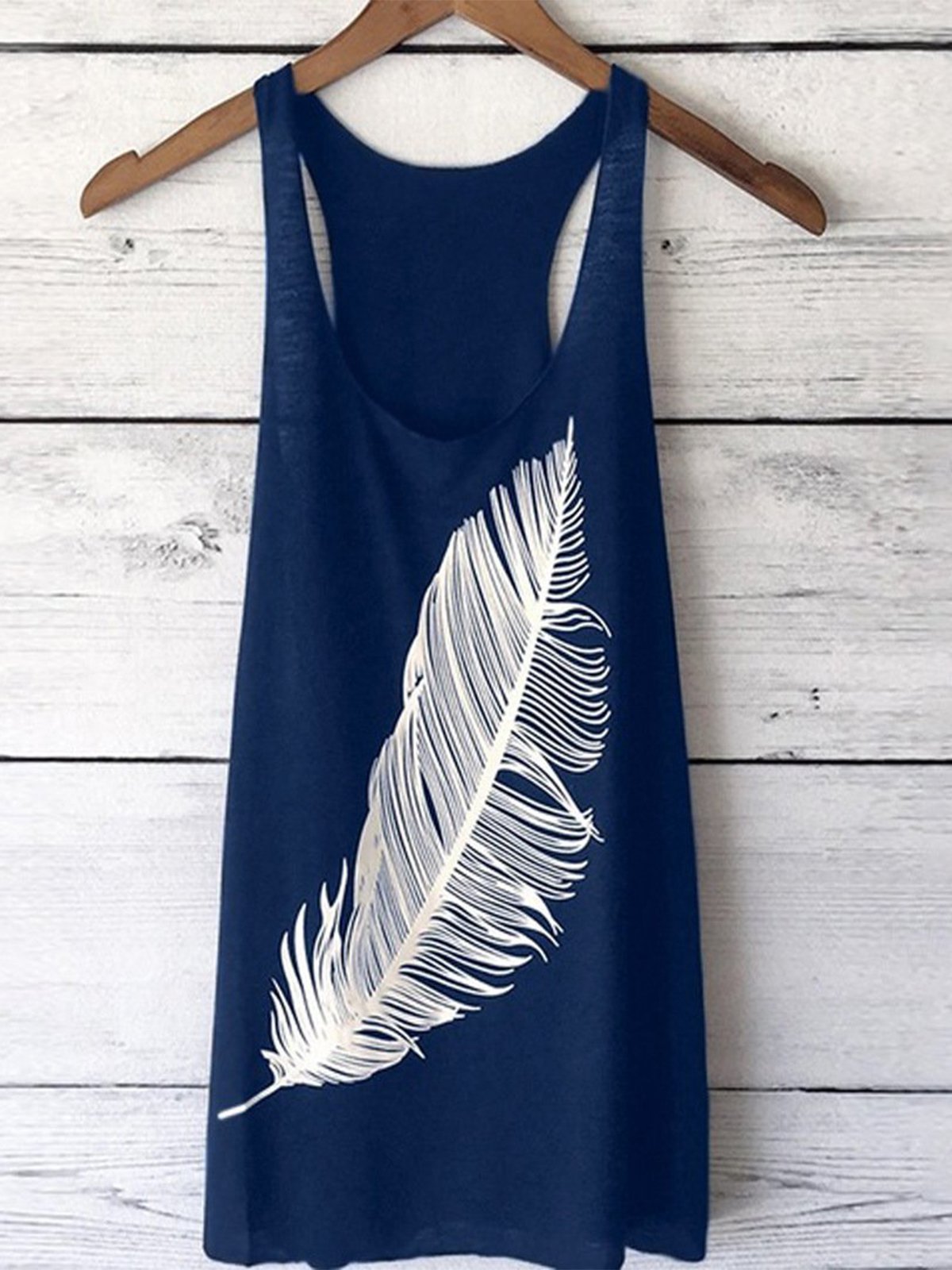 Cotton Casual Sleeveless Shirts & Tops