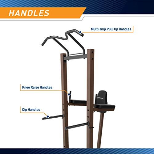 Steelbody Strength Training Power Tower Pull Up & Dip Station