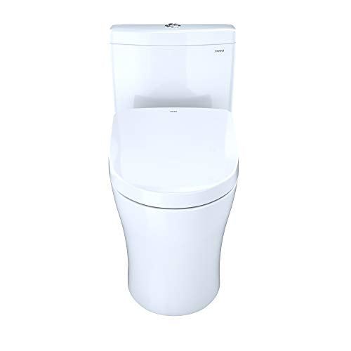 Two-Piece Elongated Dual Flush 1.28 and 0.8 GPF Toilet with S500e Electric Bidet
