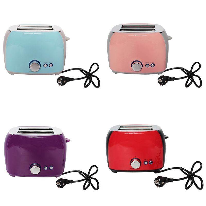 2 Slice Toaste Stainless Steel Toasters with Removable Crumb Tray