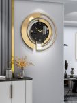 Modern Light Luxury Wall Clock Home Living Room Decoration Clock