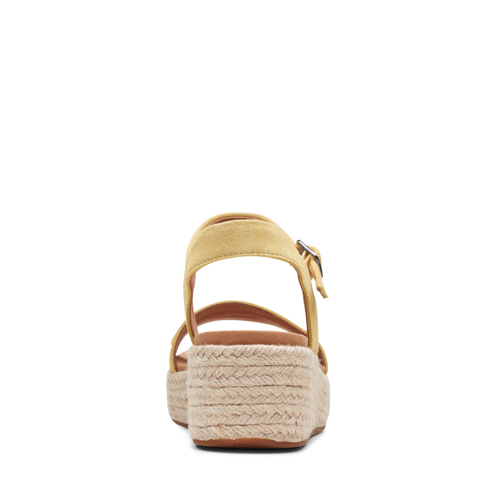 Women Sandals Kimmei Stitch Yellow Suede