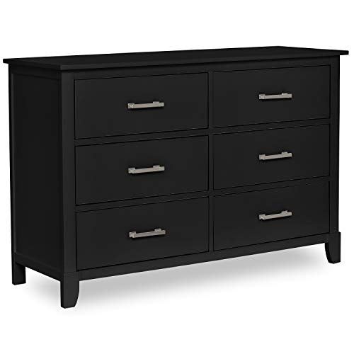 Universal Kids Bedroom Double Dresser w/ Six Drawers/ 46x18x32.3 Inch /Pack of 1