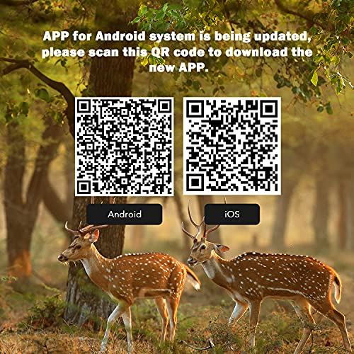 WiFi Trail Camera, usogood 24MP 1296P Game Cameras with IR Night Vision Motion