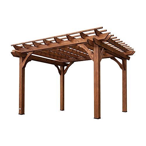 Backyard Discovery 12′ by 10′ Cedar Pergola