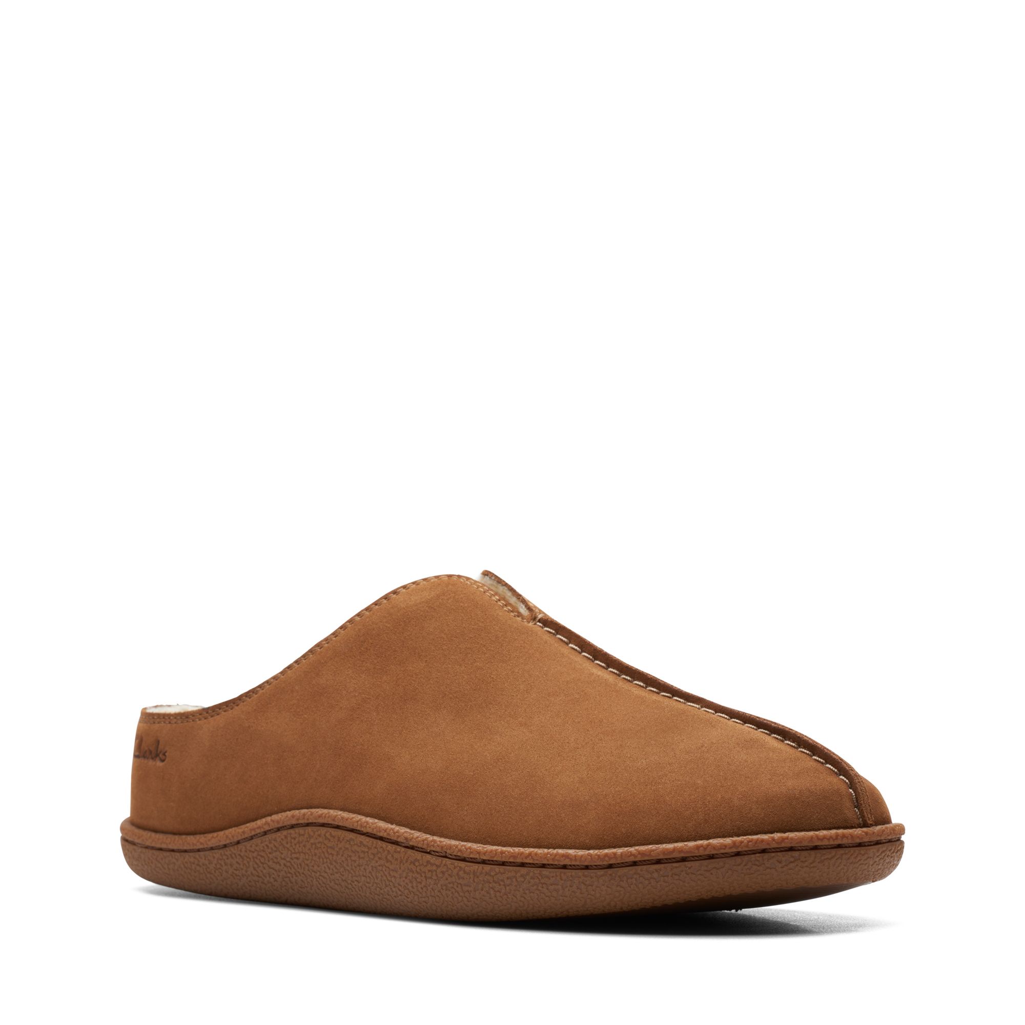 Men  Home Mule Tan Suede