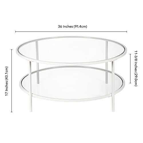 Henn&Hart Round Coffee Table