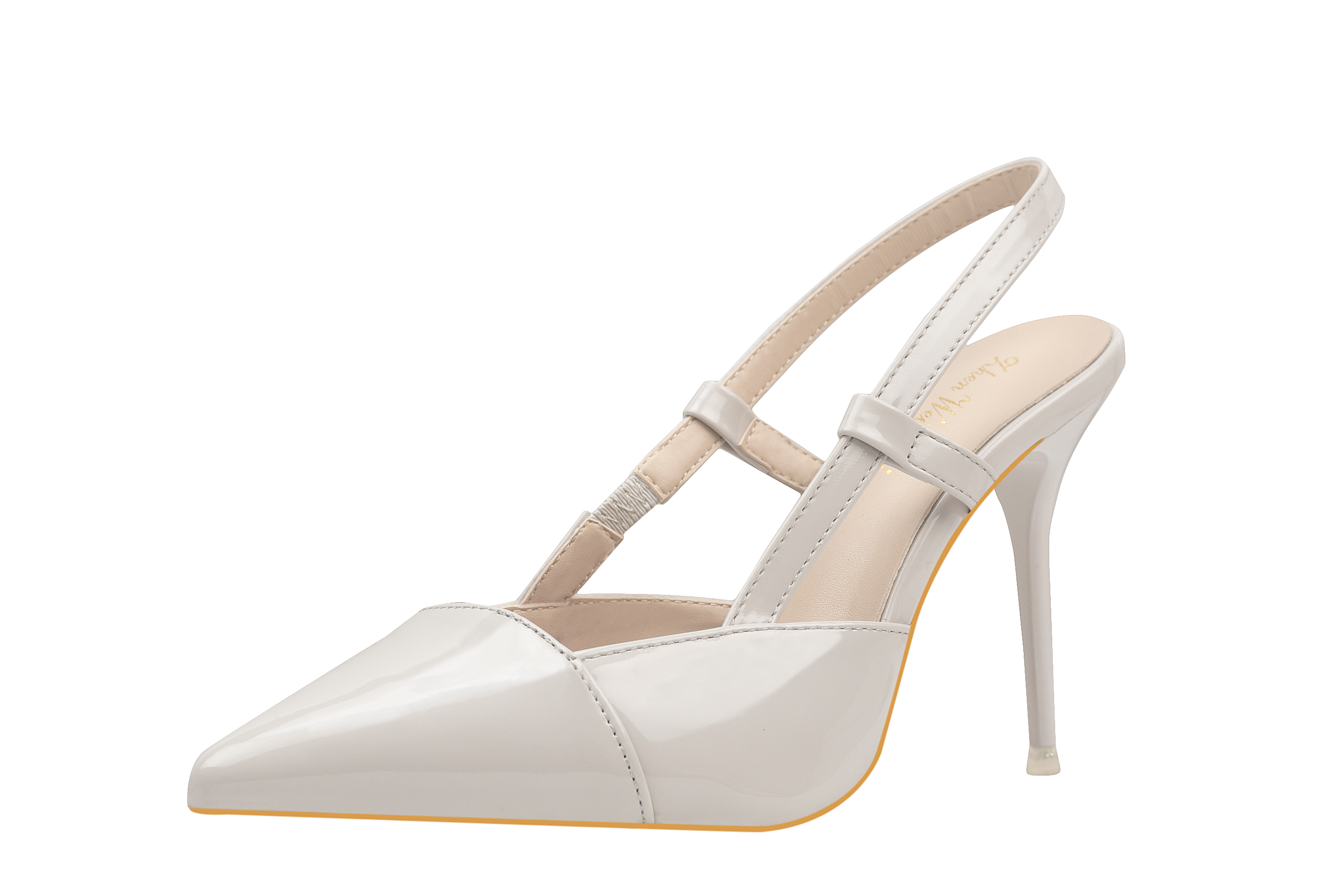 Asmxing Sweet Slingback Shallow Pointed Hollow Dress Elegant Sandals