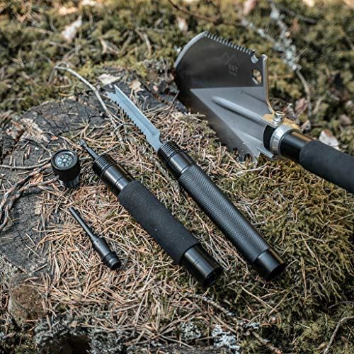 EST Gear Survival Shovel | The Ultimate Survival Tool | Military Gear Folding Shovel