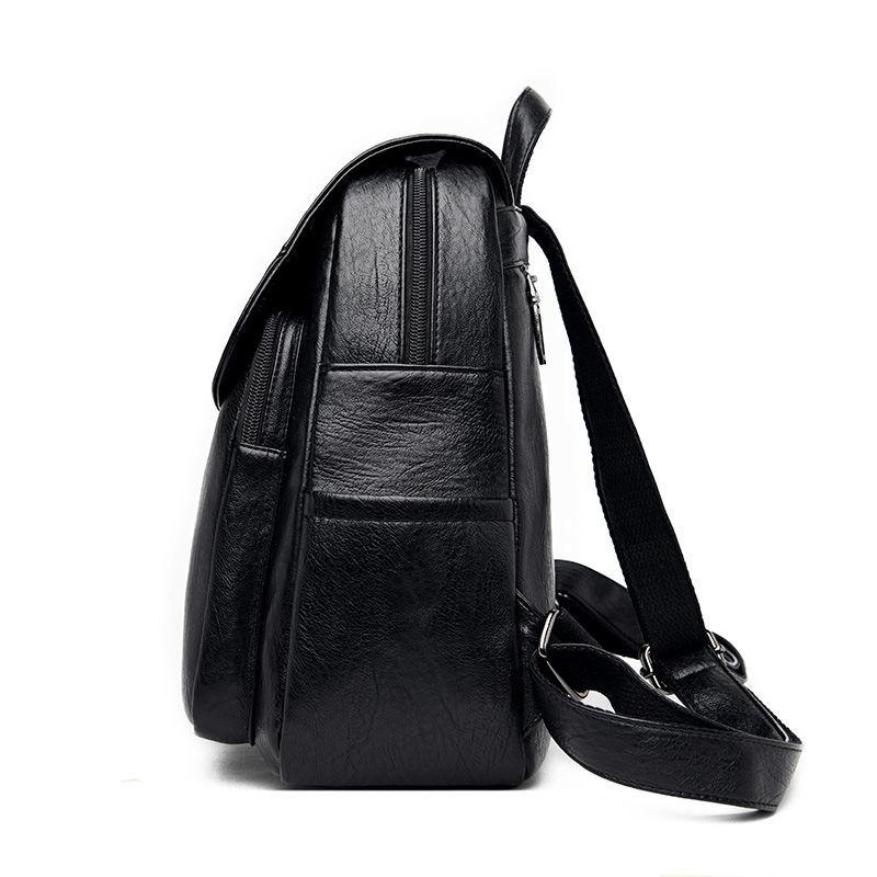 2020新しいカジュアルなファッションバックパックソフトレザー大容量トラベルバッグ