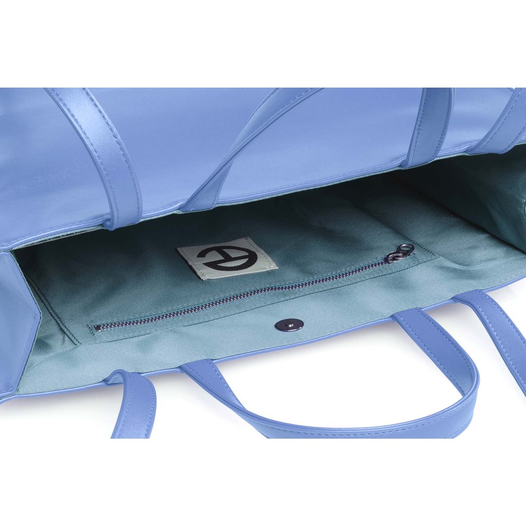 Medium Cerulean Shopping Bag