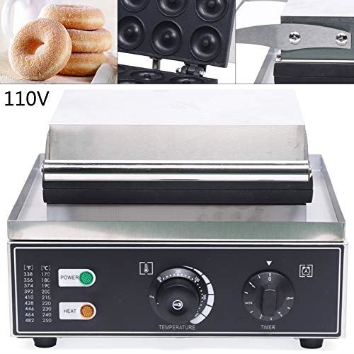 Mini Donut Electric Maker Machine Nonstick Commercial Doughnut Baker