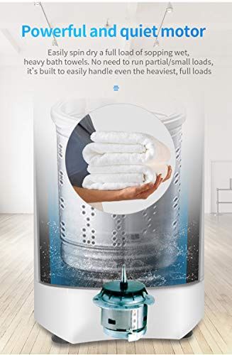 Centrifugal Spin Clothes Dryer with High-Tech Suspension System �C 22 Pounds