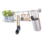 iDesign Austin Kitchen Wall Organizer in Satin