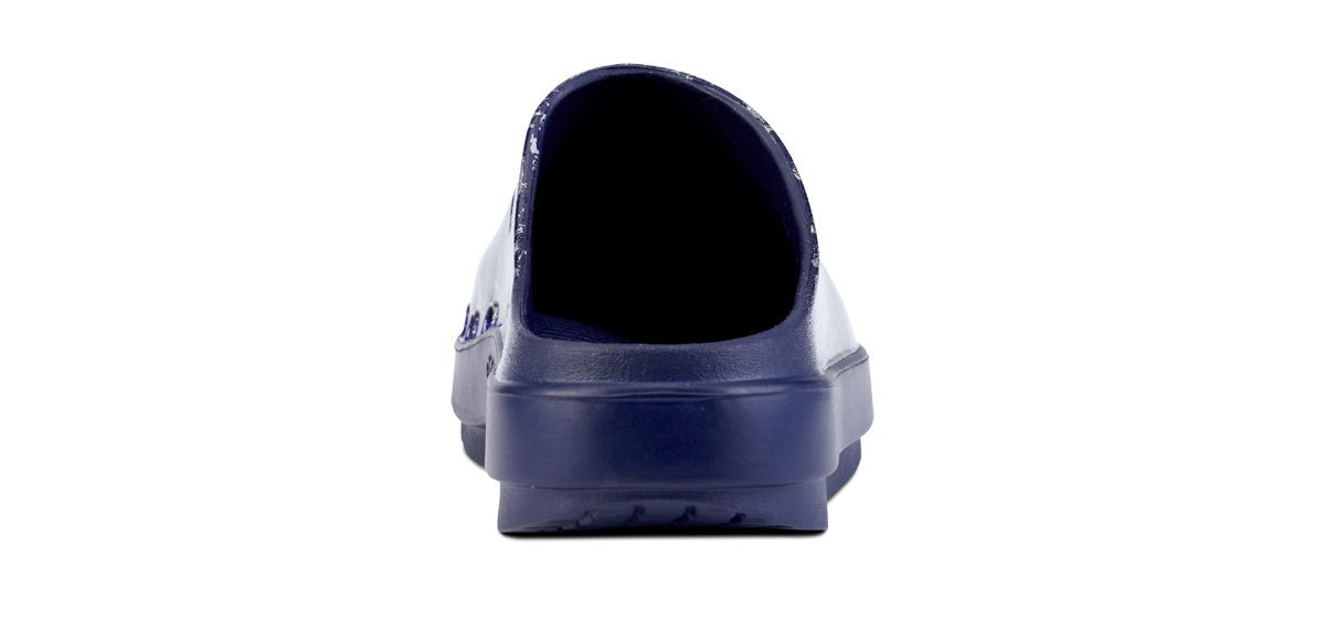 Women's OOcloog Limited Edition Clog - Navy Metallic Snake (SALE)