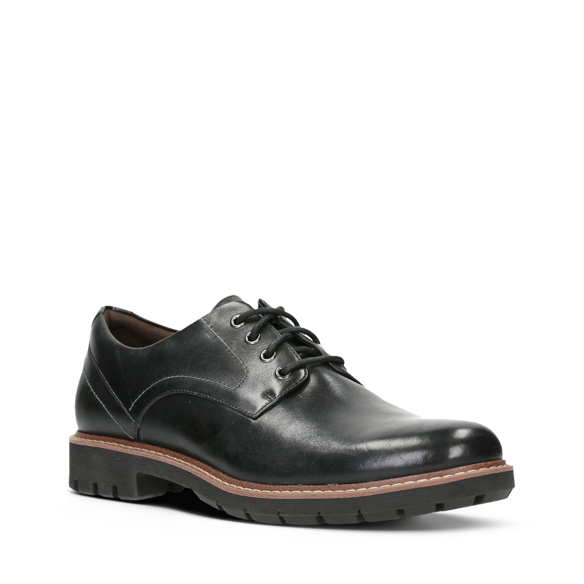 Men  Batcombe Hall Black Leather