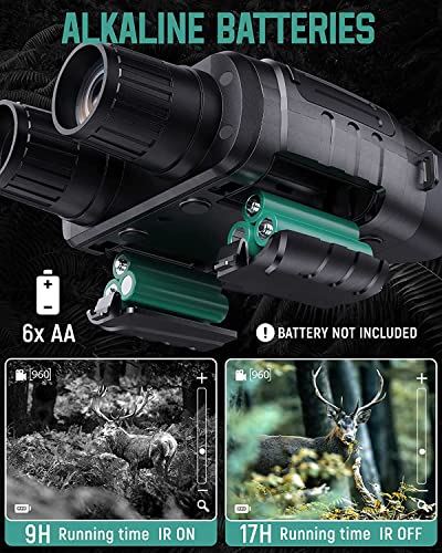 VONGFONG Night Vision Binoculars,Digital Infrared Binoculars with Night Vision