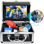 Portable Underwater Fishing Camera,HXEY with Water Depth and Temperature Function