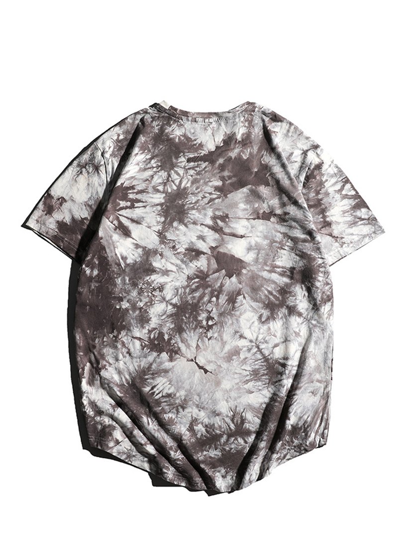 Men's Tie Dye Short-Sleeved T-Shirt