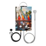 Portable Water Heater, 1.58 GPM/6L Propane Tankless Water Heater Portable Gas