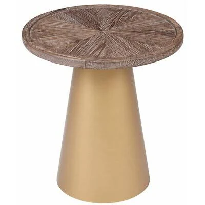 Jourdan Pedestal End Table Everly Quinn