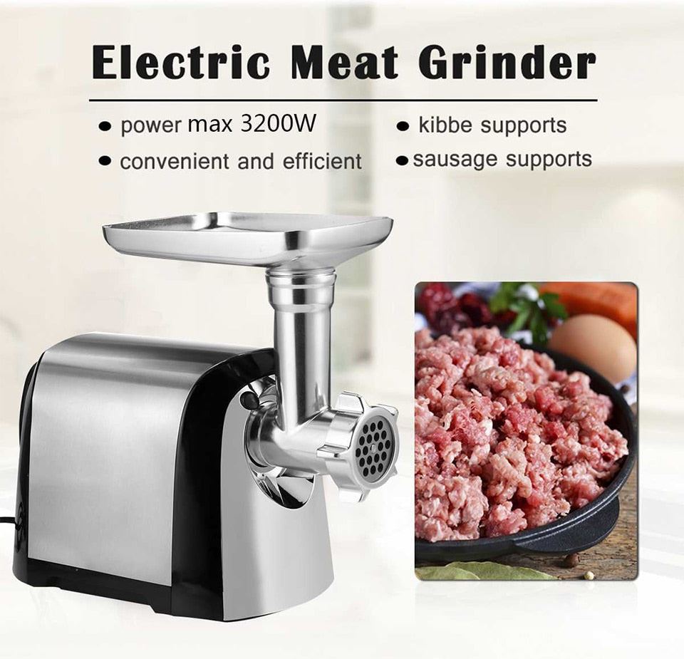 Electric Meat Mincer Machine Multifunction Meat Grinder with Knife parts Sausage Maker