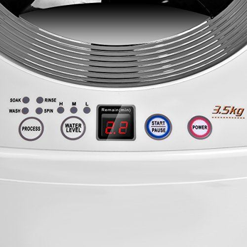 Full Automatic Washer and Dryer Combo, with Built-in Pump Drain 8 LBS Capacity