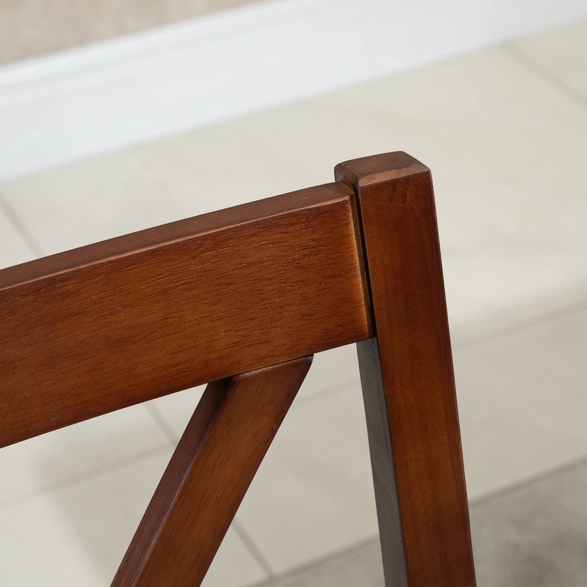 HOMCOM High Back Dining Chairs Set of 2 PU Upholstered Cross Back Design Armless Side Chairs with Solid Wood Legs Black