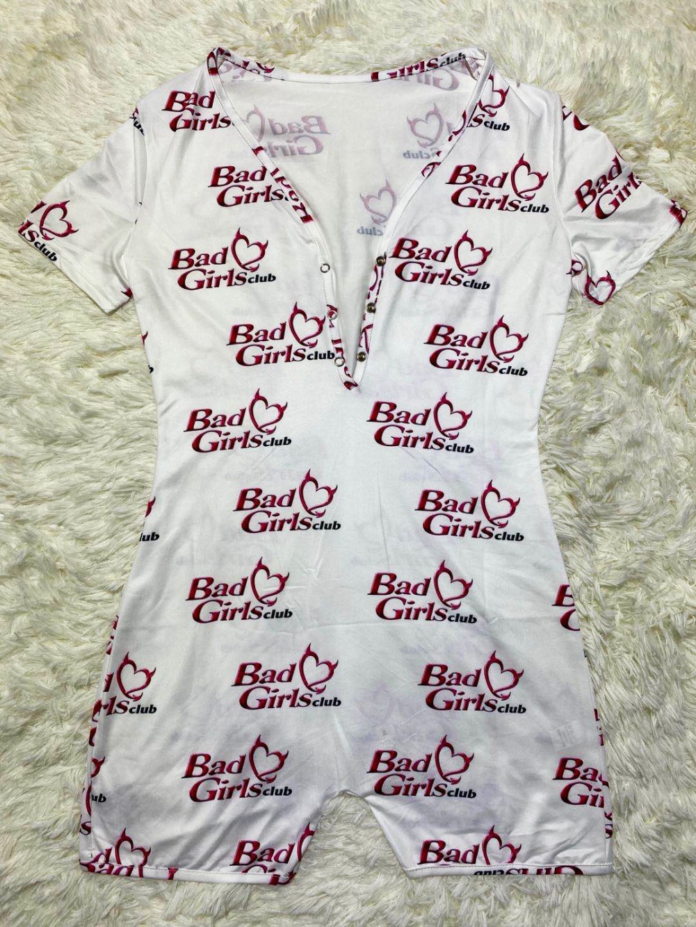 Summer African Cute Print V-Neck Rompers