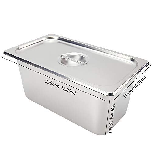 Food Warmer Buffet Warmer Steam Table Countertop Stainless Steel Electric Container