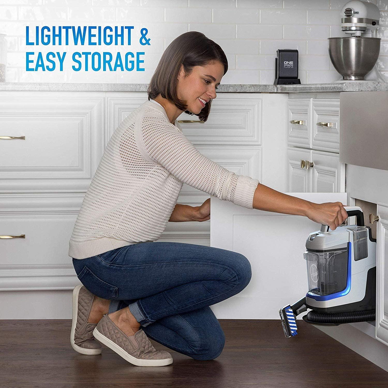 Hoover BH12010 Carpet and Upholstery Spot Cleaner w/Optional Cleaning Solutions