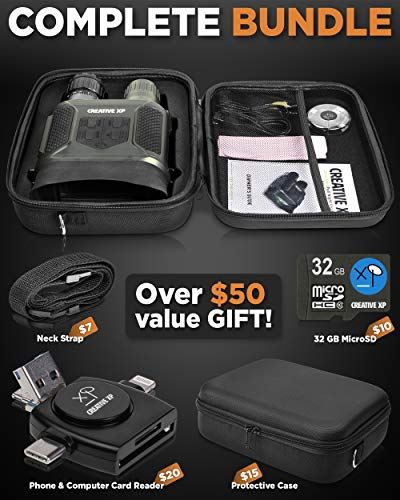 CREATIVE XP Night Vision Goggles �C Digital Binoculars w/Infrared Lens