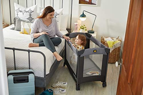 Century Travel On 2-in-1 Compact Playard with Bassinet