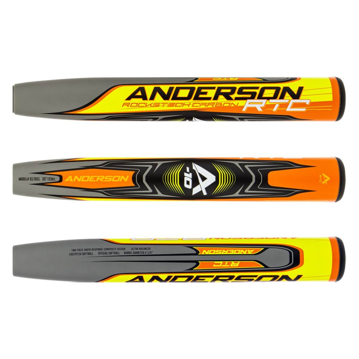 2022 Anderson Rocketech Carbon -10 Fastpitch Softball Bat: FPRTC22