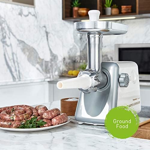 Panasonic Meat Grinder, Electric Heavy Duty with Sausage Stuffer