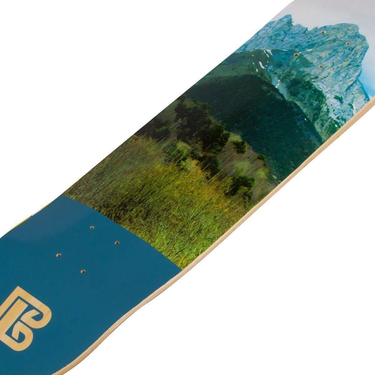 Bamboo Skateboards Mountain Graphic Skateboard Deck, Natural, 8.0��22 x 31.75��22